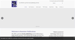 Desktop Screenshot of bannisterpublications.com