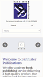 Mobile Screenshot of bannisterpublications.com